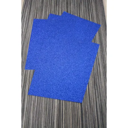 Glorex Glitterpapier A4, dunkelblau