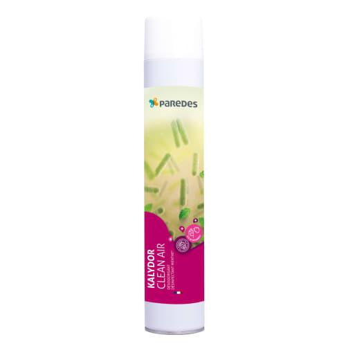 Désodorisant désinfectant menthe Paredes Kalydor Clean Air aérosol de 750ml