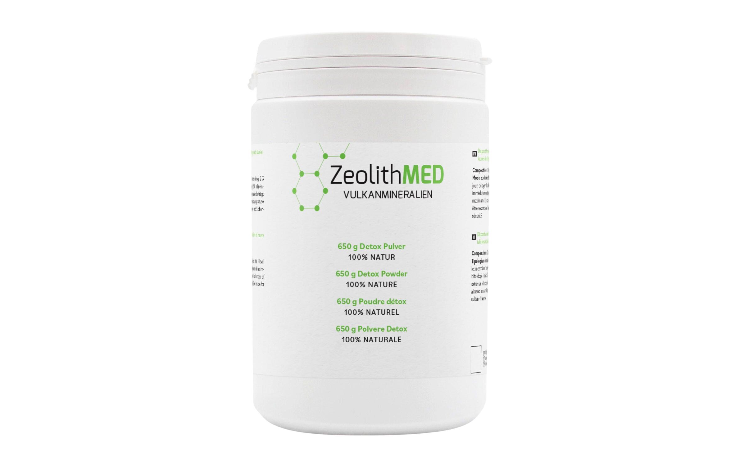Vulkanmineralien Detox Pulver 650 gNatürliches Medizinprodukt