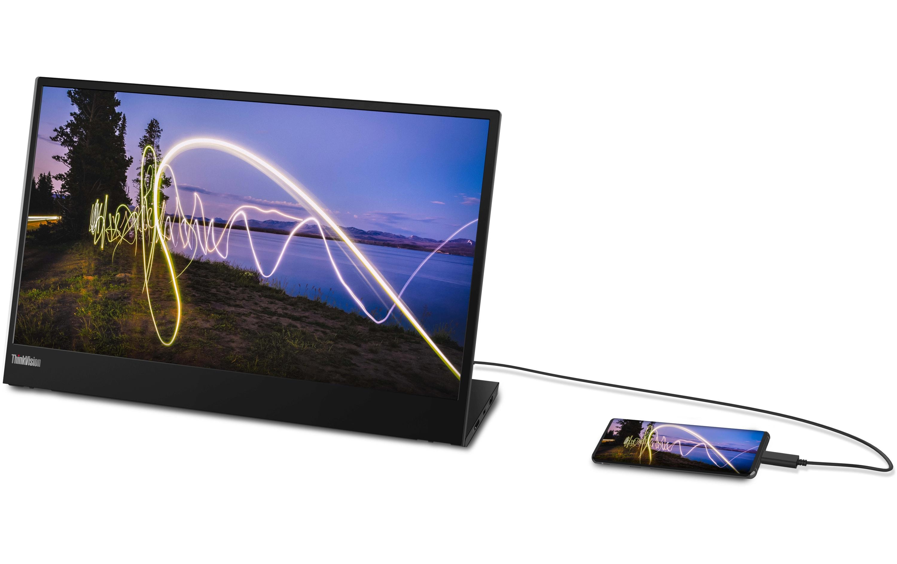 Monitor ThinkVision M15 USB-C<br>Tragbarer 15.6