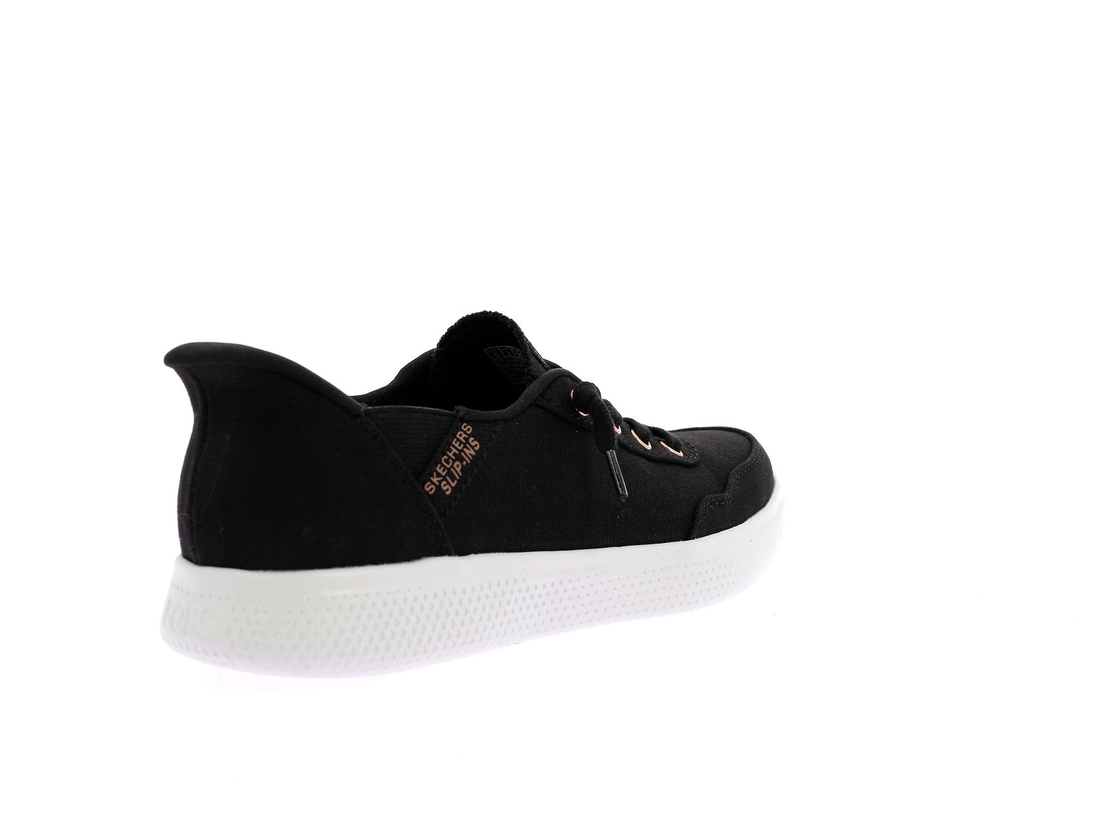 Skechers-BOBS SKIPPER KEEP IT SWEE Textile Noir Bronze