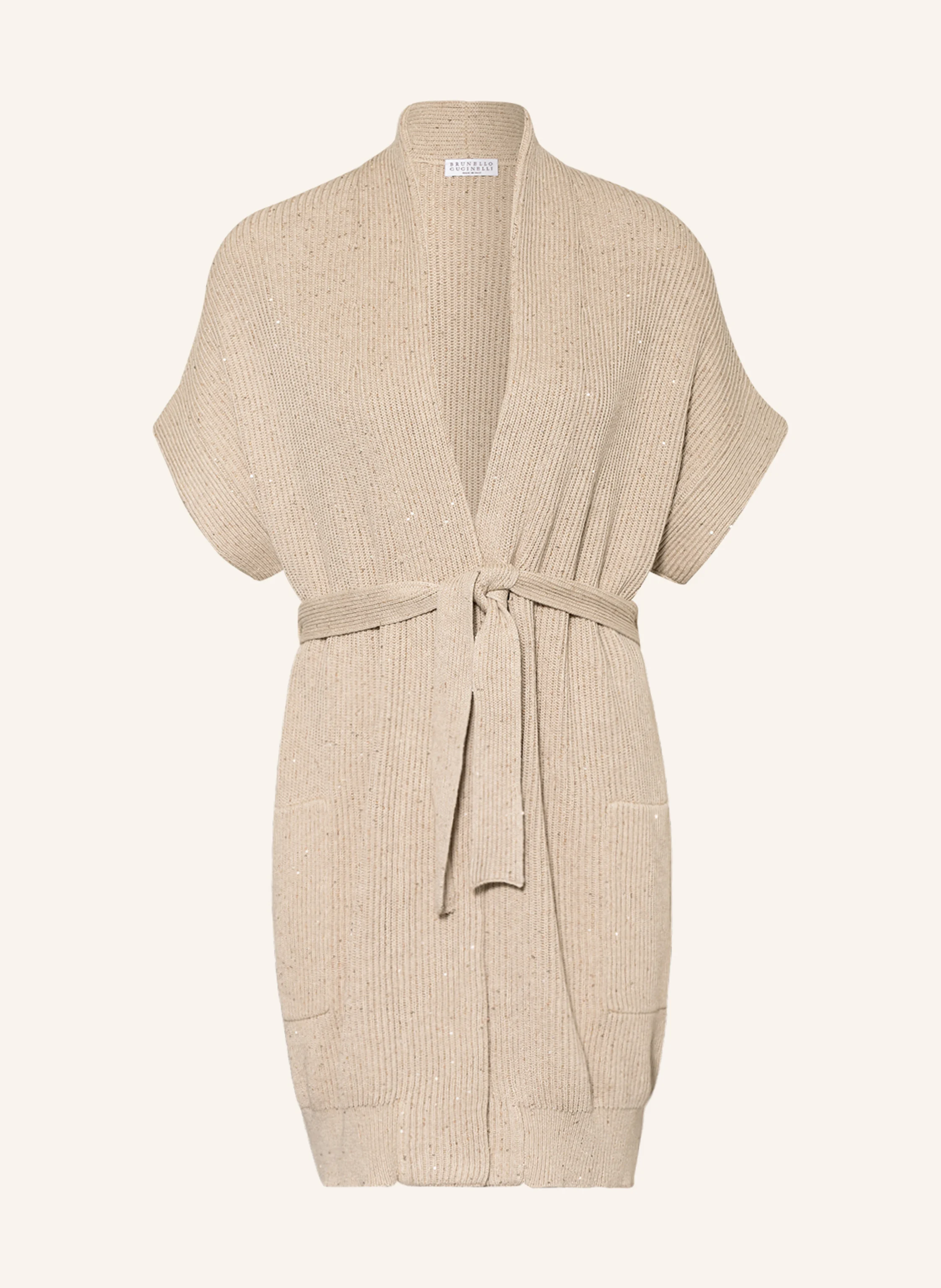BRUNELLO CUCINELLI Strickjacke mit Pailletten