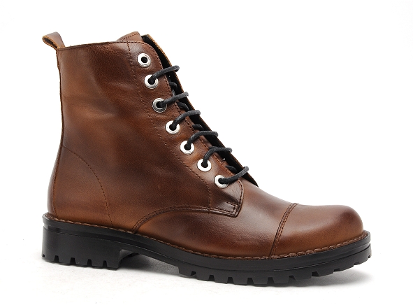 Chacal boots bottine plates femme 6445 marron