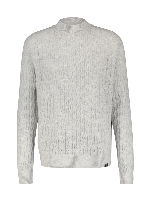 LERROS Strickpullover »LERROS Cable-Strickpullover mit Turtleneck«
