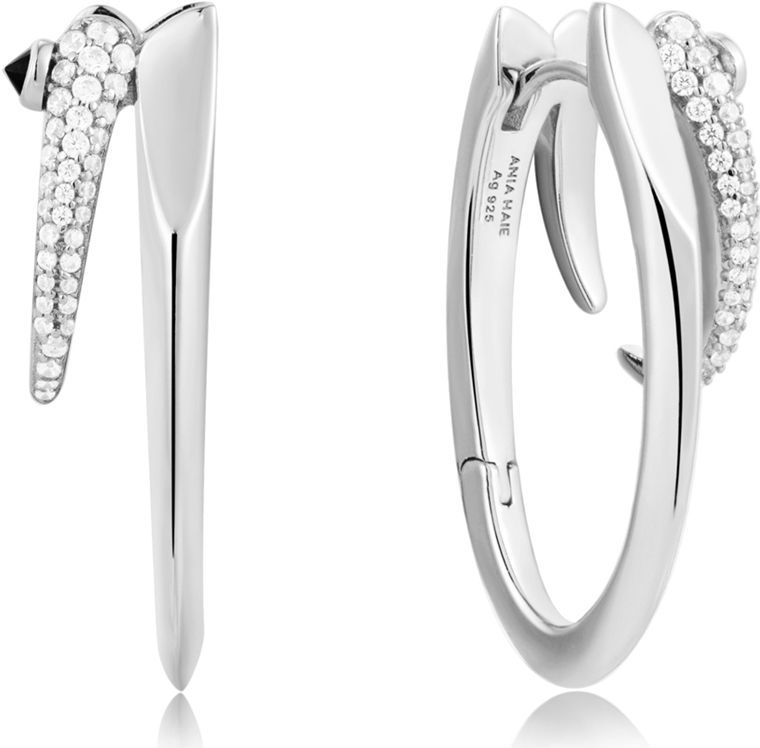 Ania Haie - AH E053-10H Oorbellen - Zilver - 925 Zilver - 22 mm lang