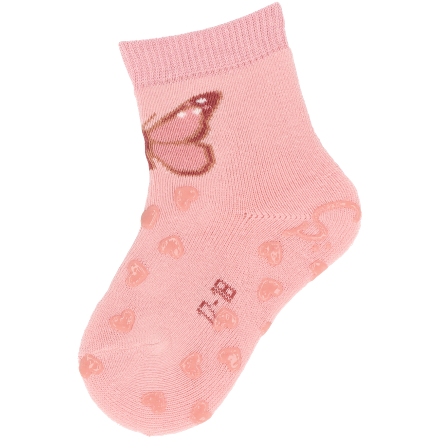 Sterntaler ABS-KrabbelsockenDP Schmetterl zartrosa
