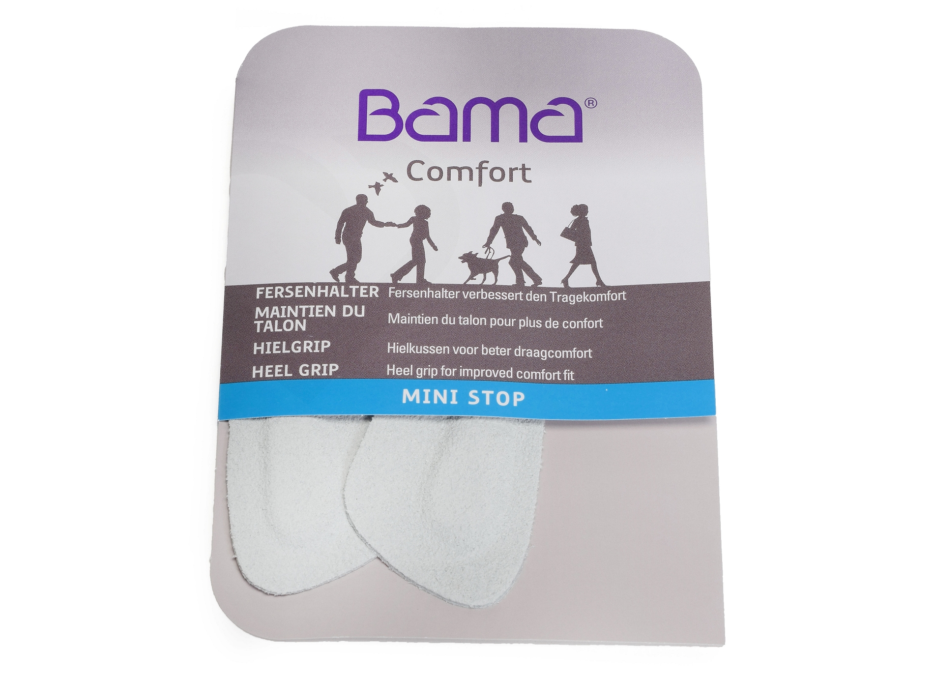 Mini stop cuir blanc