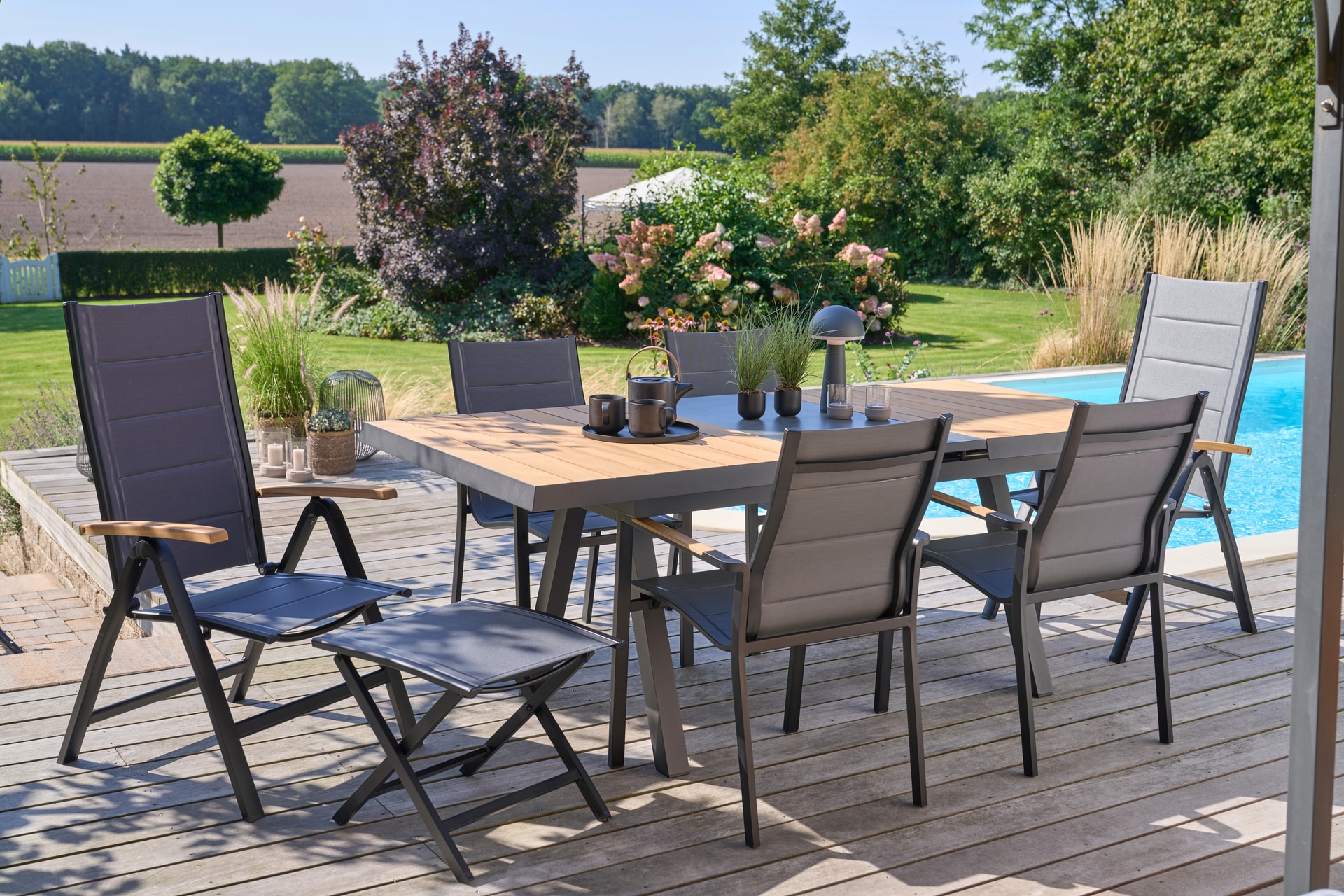 Garden FLAIR Positionsstuhl Garten LEIF