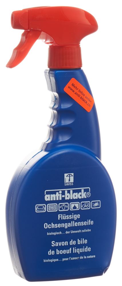 Anti-Black Ochsengallenseife liq flüssig Spr 500 ml