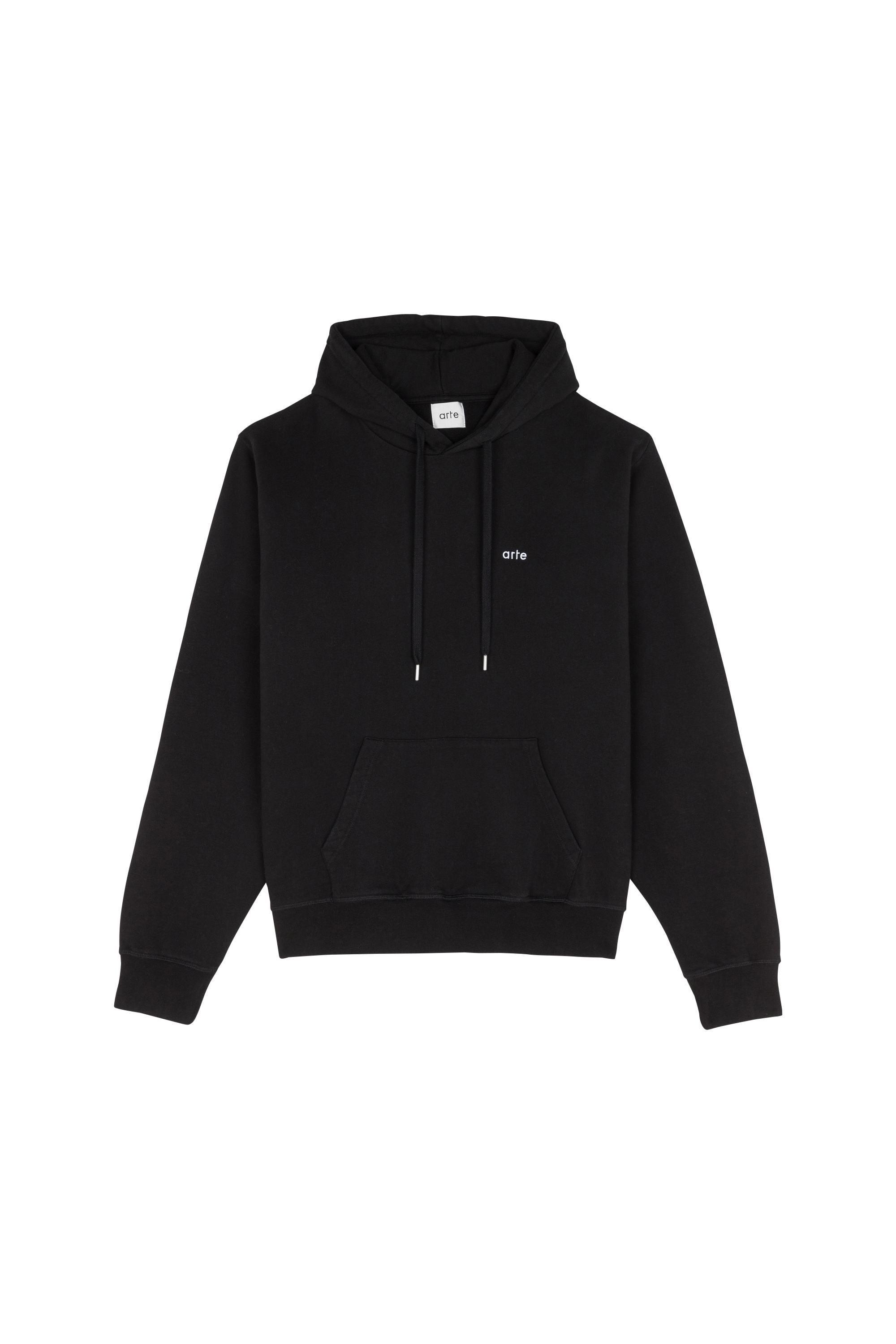 ARTE ANTWERP Hoodie  Hank Back Rings Hoodie Noir