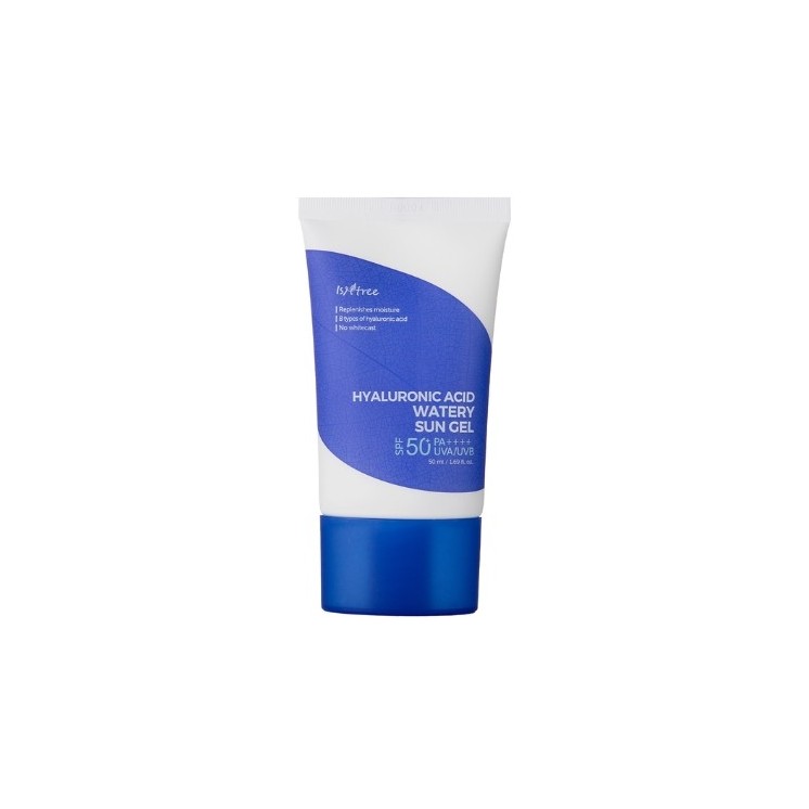 Isntree Hyaluronic Acid Wässriges Sonnengel SPF50 leichter Sonnenschutz für das Gesicht SPF50 50 ml