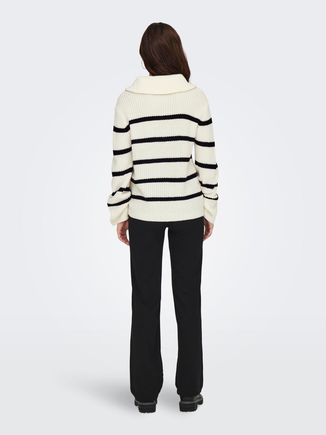 JDYJUSTY Strickpullover Eggnog