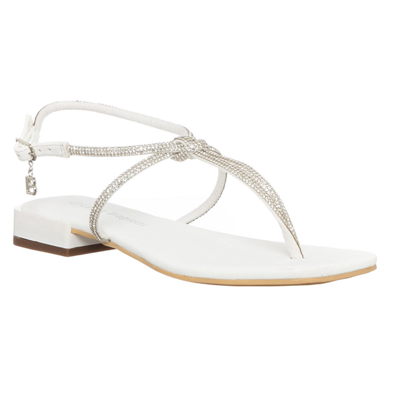Laura Biagiotti Sandales Rolia blanches