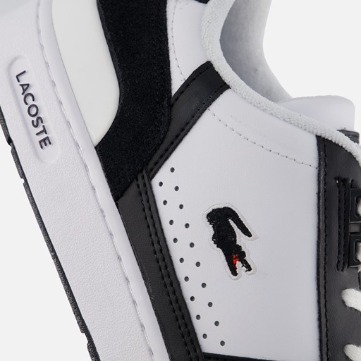 Lacoste T-Clip Sneakers wit Leer