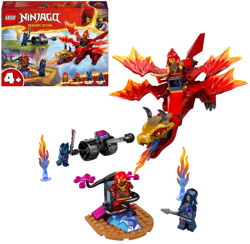 LEGO®NINJAGO® 71815 - LA BATAILLE DU DRAGON SOURCE DE KAI