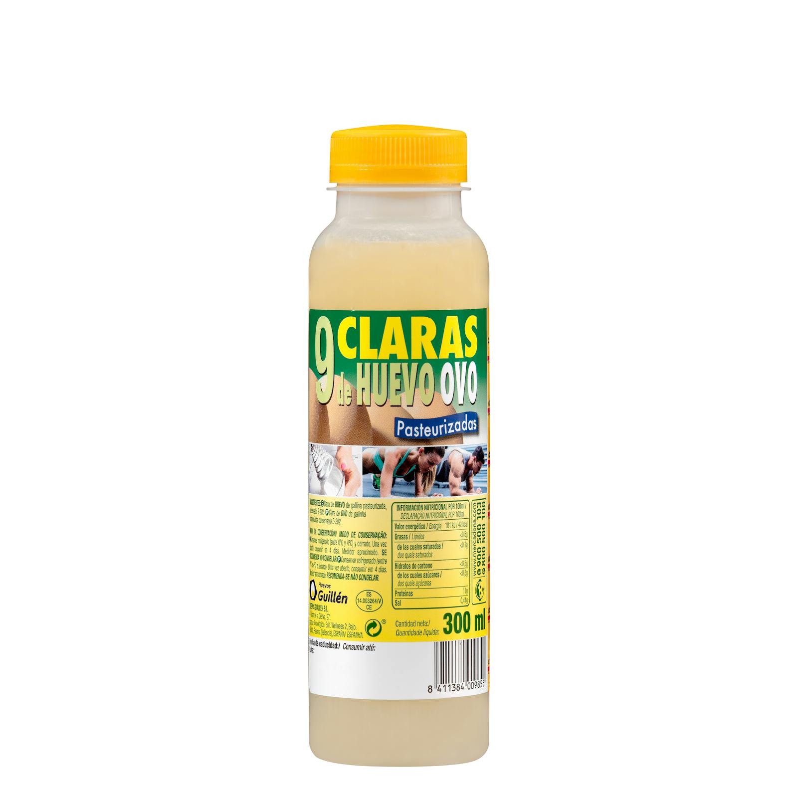 Blancs d'œufs liquides pasteurisés