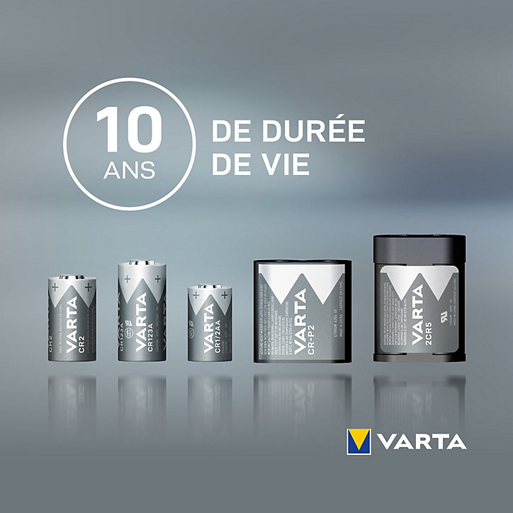 Pile au lithium CR2 Varta, lot de 1