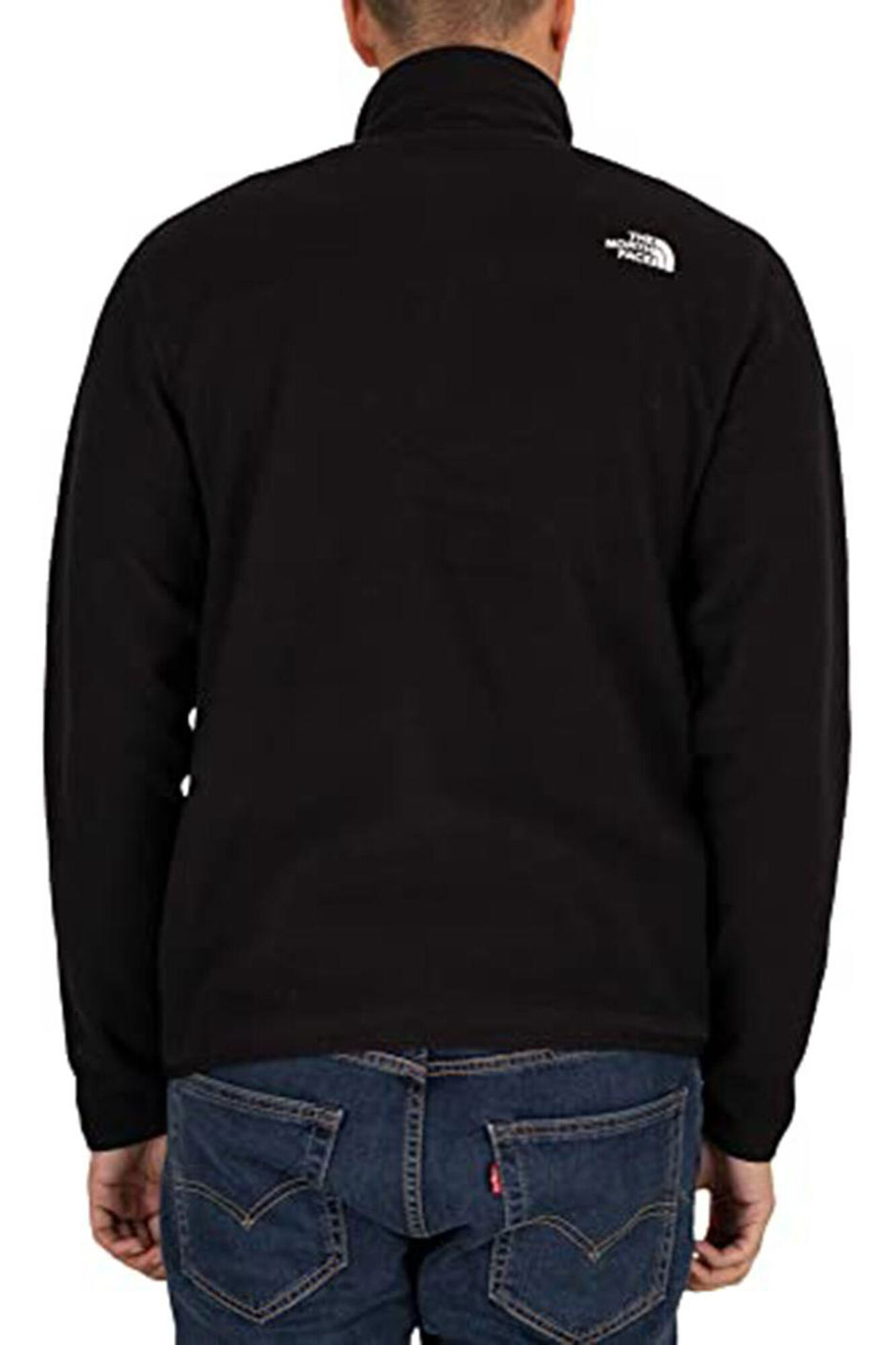 Fleece The North Face com meio zíper