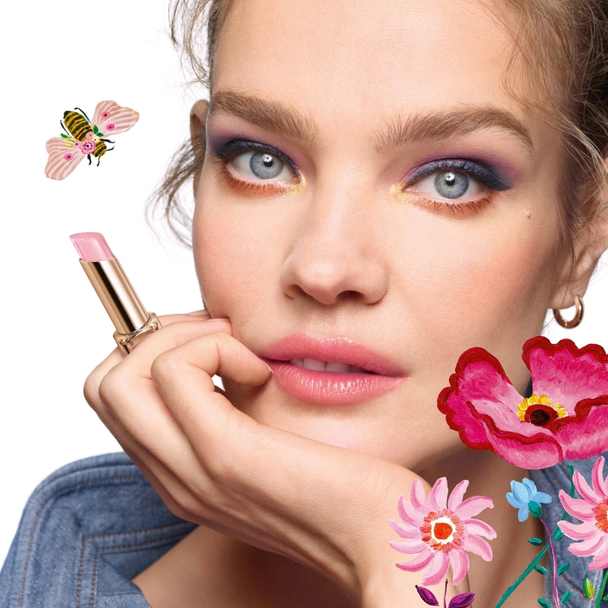 GUERLAIN KissKiss Bee Glow Baume teinté infusé en miel 98% d'origine naturelle