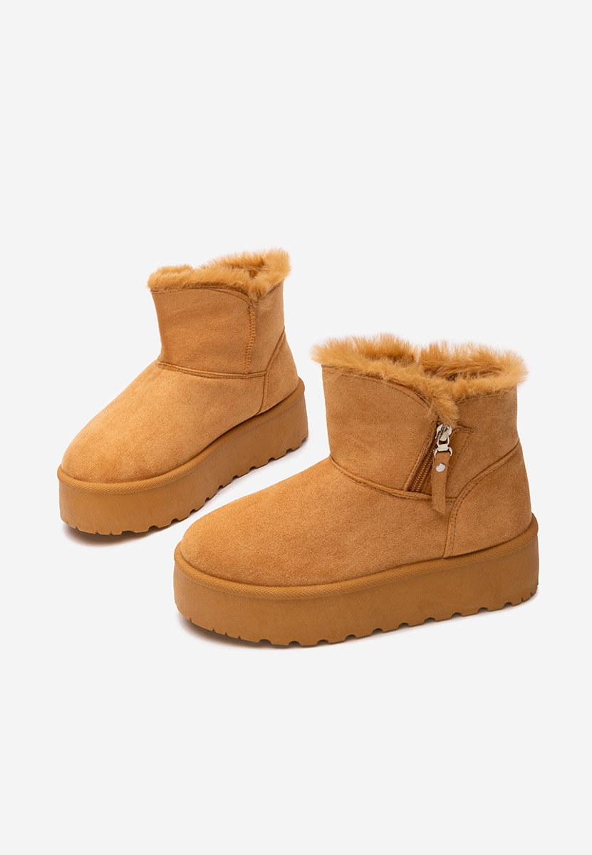 Bottes de neige femme chameau Jamya