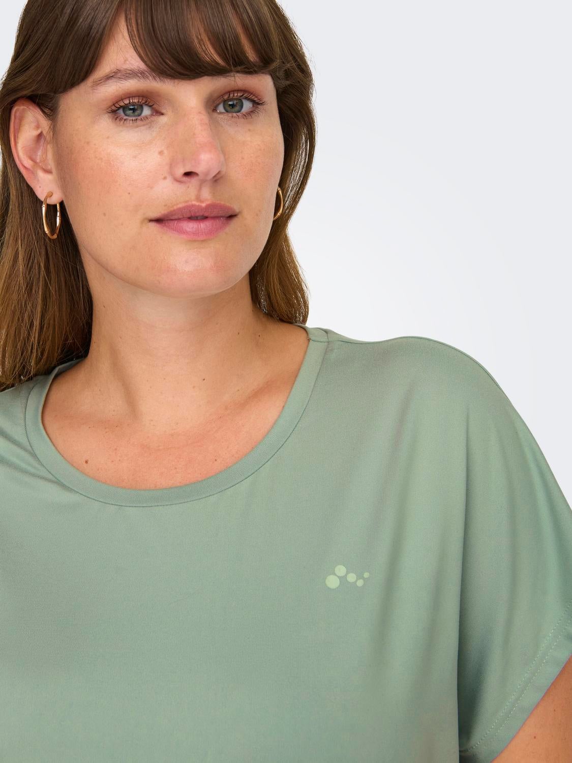 ONPAUBREE Sportoberteil Aqua Gray