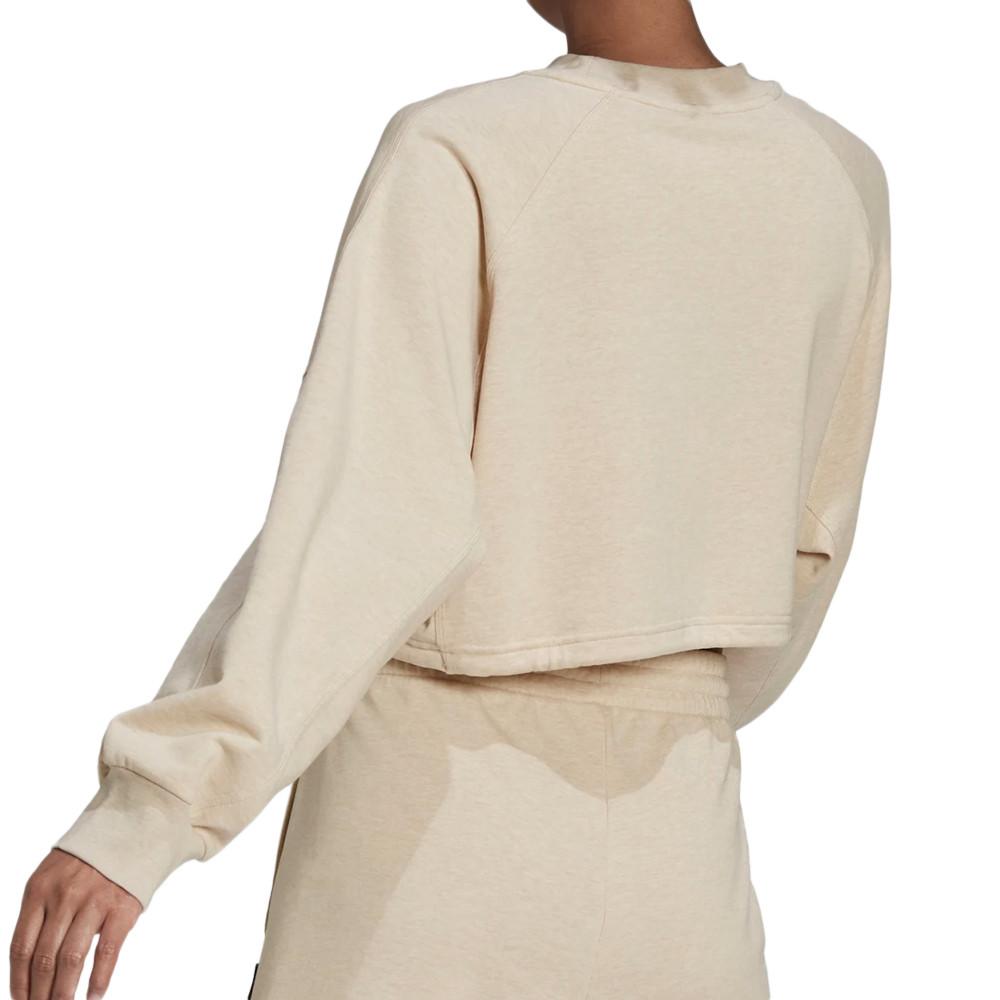 Adidas Sweat Court Beige Femme Adidas Crew