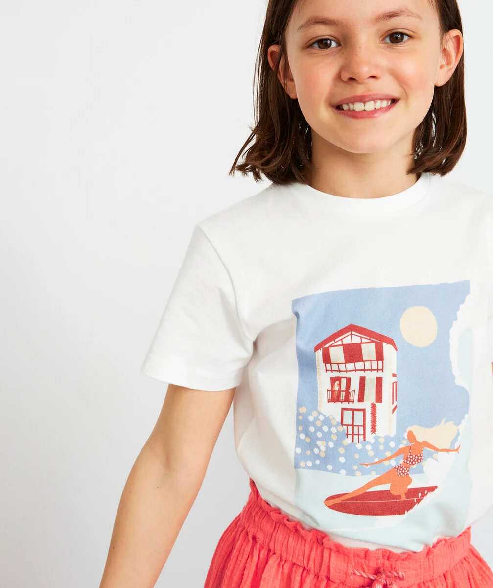 LE T-SHIRT FILLE FABRIQUÉ EN FRANCE – AQUITAINE