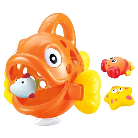 Jamara Badespielzeugsammler Hungry Fish, orange