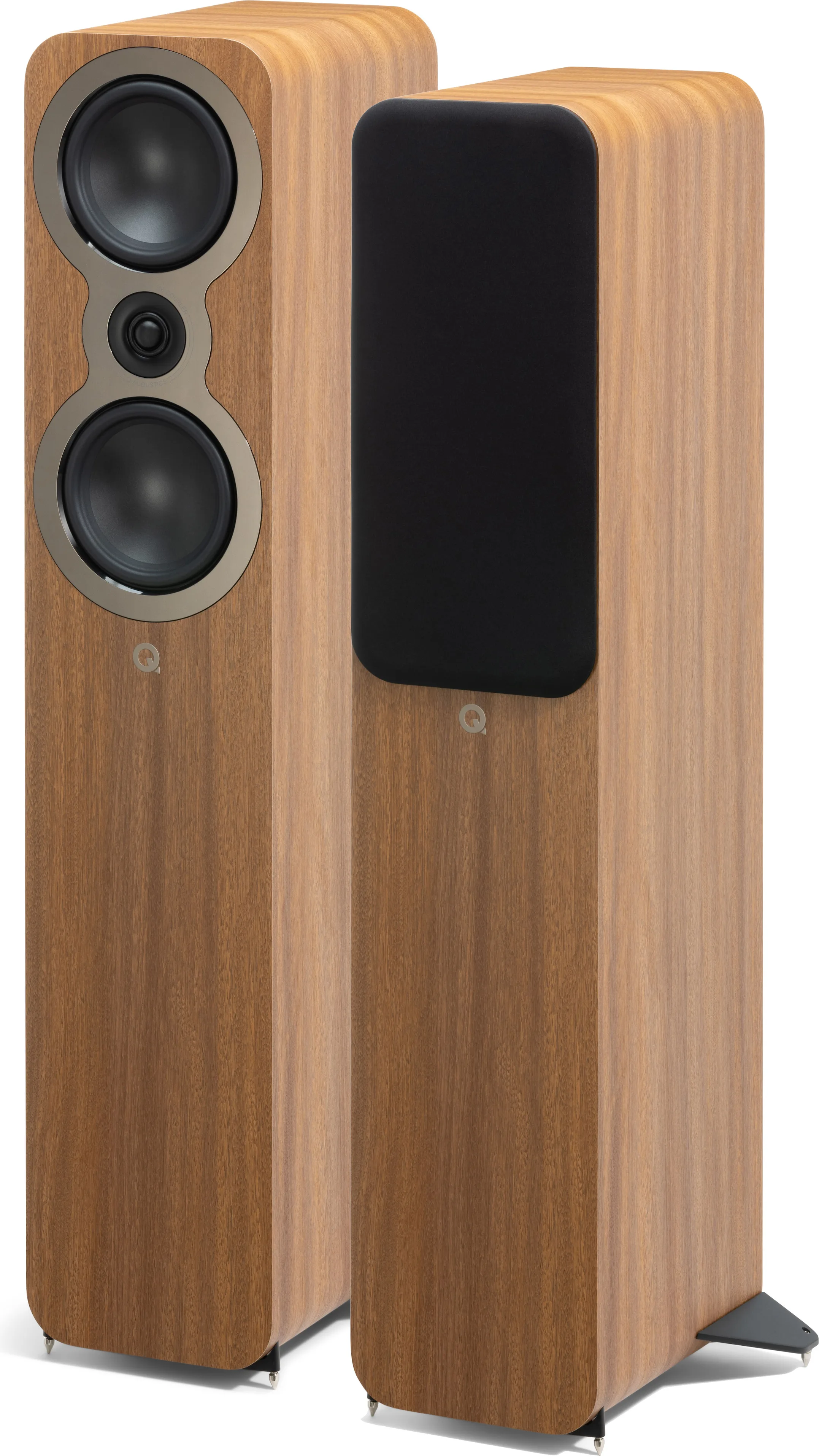 Q Acoustics 3050C Chêne clair (la paire) Enceintes colonne