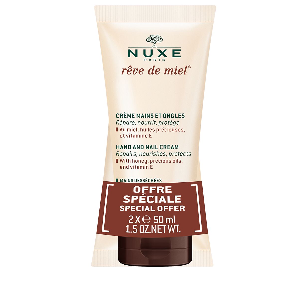 NUXE Rêve de Miel Duo Handcreme Creme 50 ml