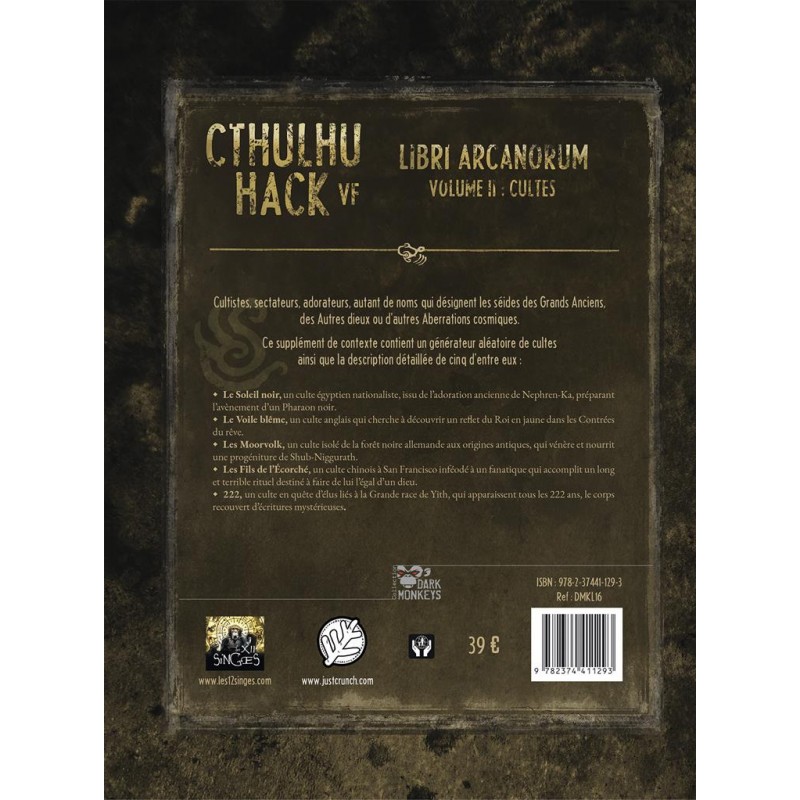 Cthulhu Hack : Cultes