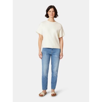 Damen-Strickshirt, Offwhite