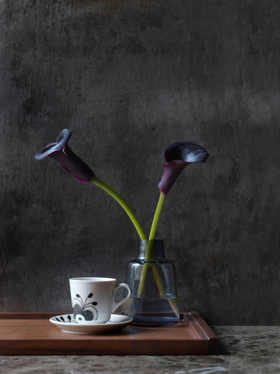 Royal Copenhagen  Blå Mega Riflet espressokop - 9 cl.