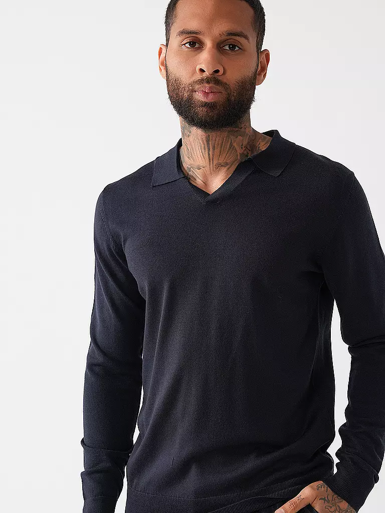PROFUOMO Pullover dunkelblau