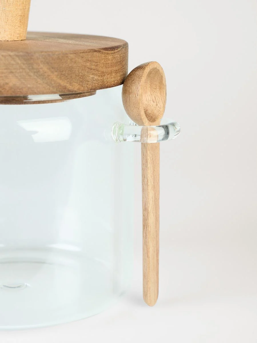 Oppbevaringskrukke transparent - 400 ml
