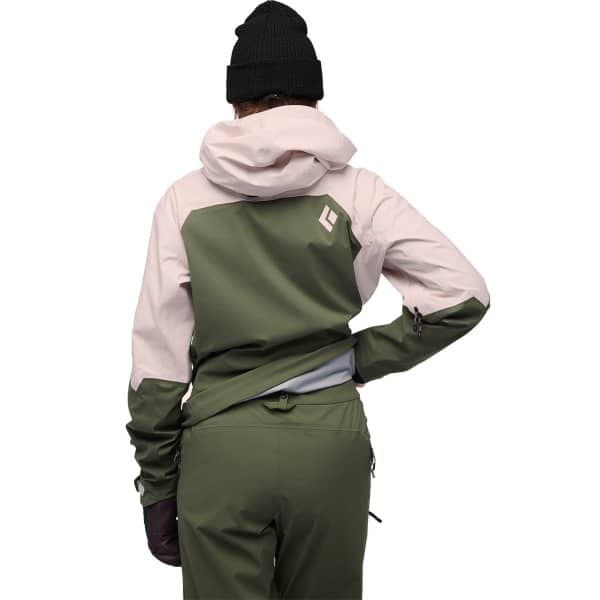 Veste de ski BLACK DIAMOND W RECON LT SHELL ICE PINK TUNDRA