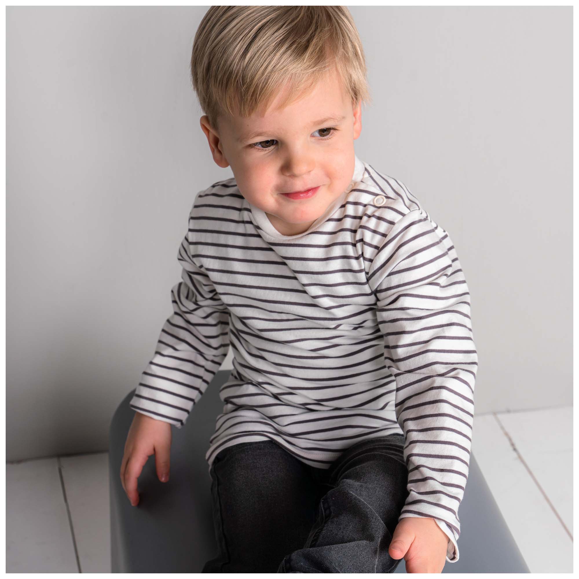 Prénatal peuter jeans slim fit  effen zwart