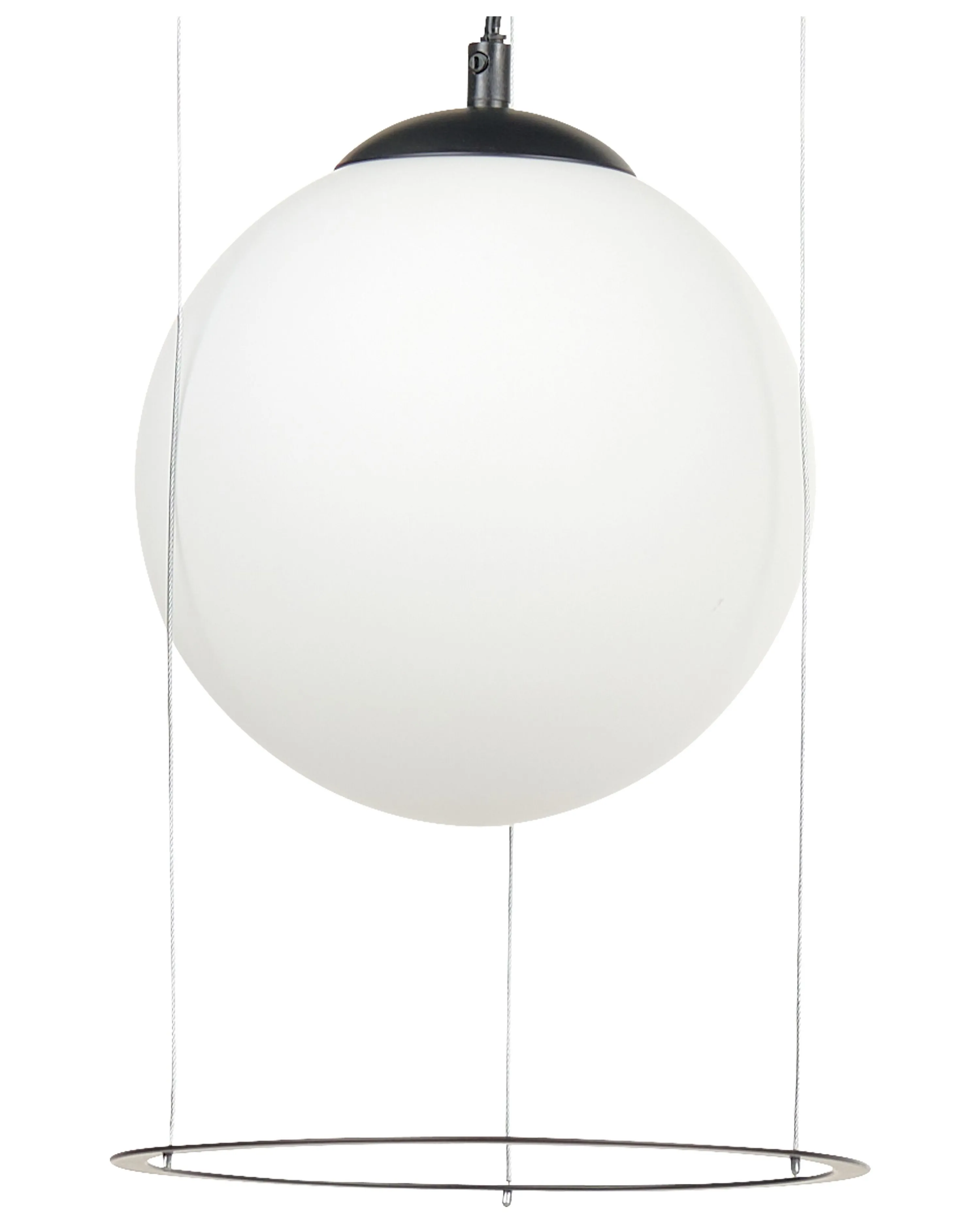 Hanglamp TOBINS Glas Zwart