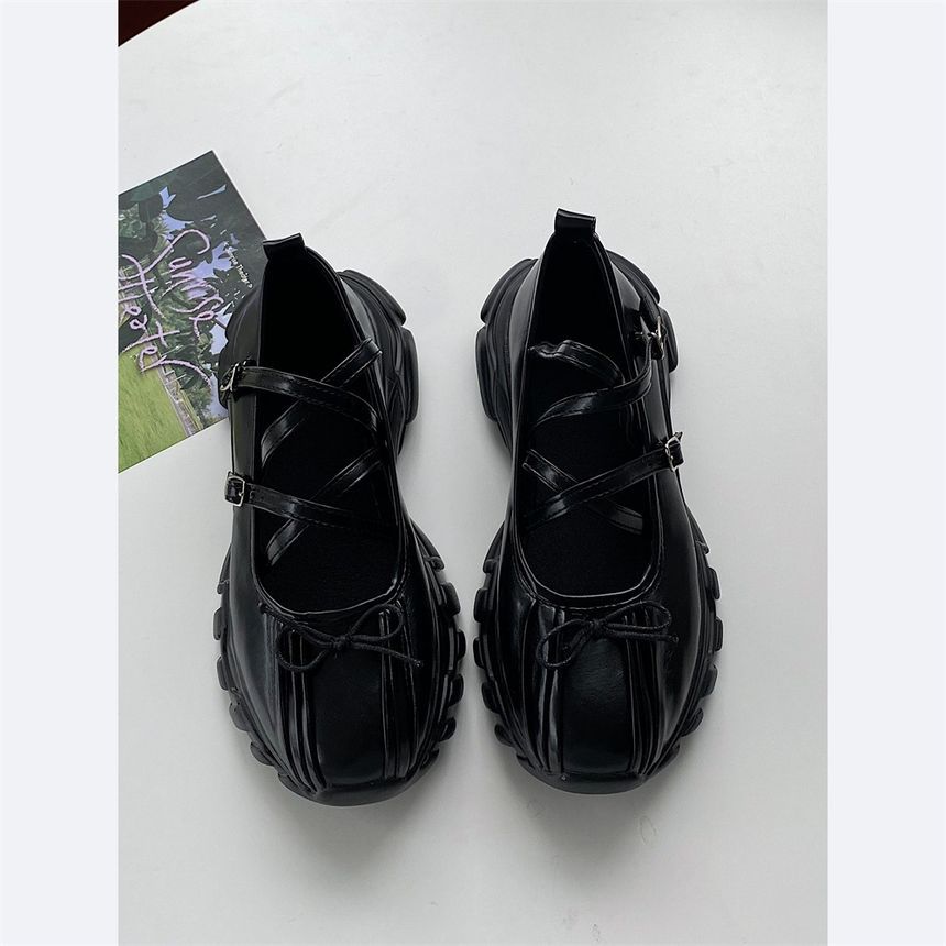 telijimi - Bow Mary Jane Sneakers