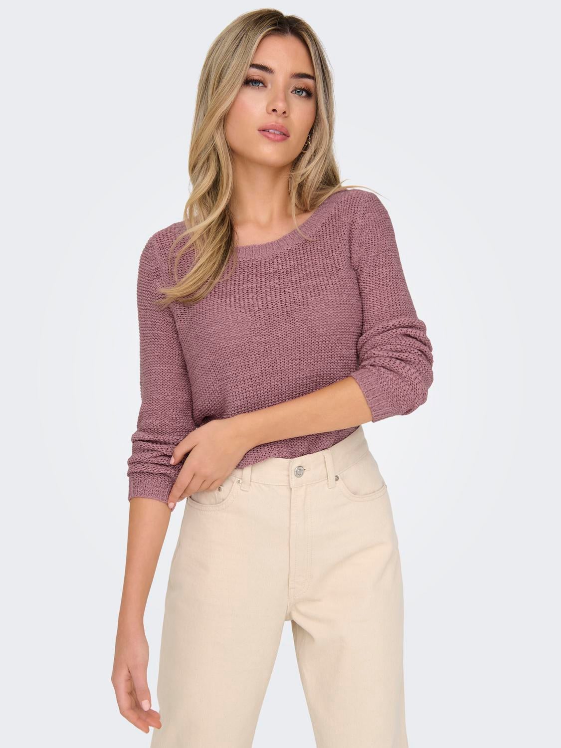 ONLGEENA Strickpullover Lilas