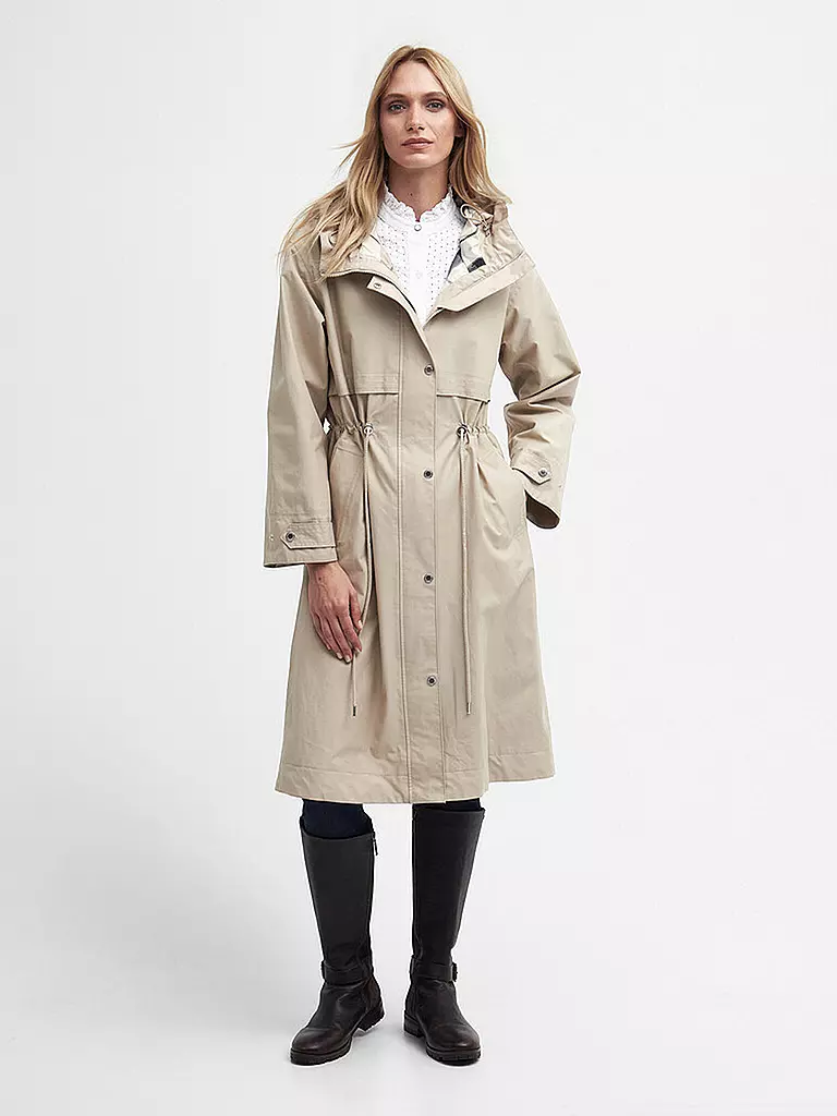 BARBOUR Parka LAVENDER beige