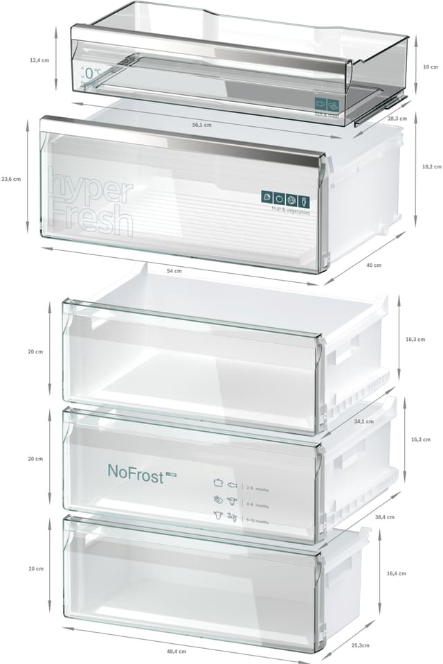 Siemens Kølefryseskab KG49NSBBF