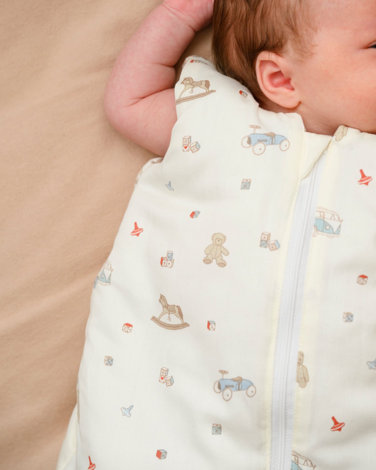 Nattpose Baby 0-6 mnd – Øk. Bomull