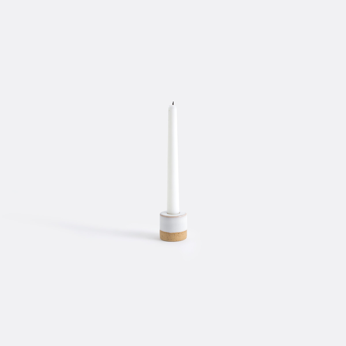 LA REDOUTE INTERIEURS<br>Castiçal de cerâmica H5 cm Zilka