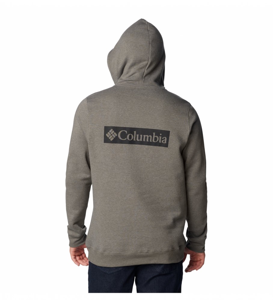 Moletom com capuz Columbia Trek, cinza