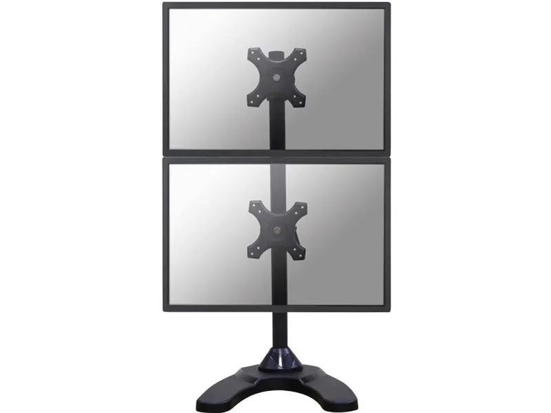 Neomounts FPMA-D700DDV - Stativ - fuld bevægelse - for 2 LCD displays - sort - skærmstørrelse: 10