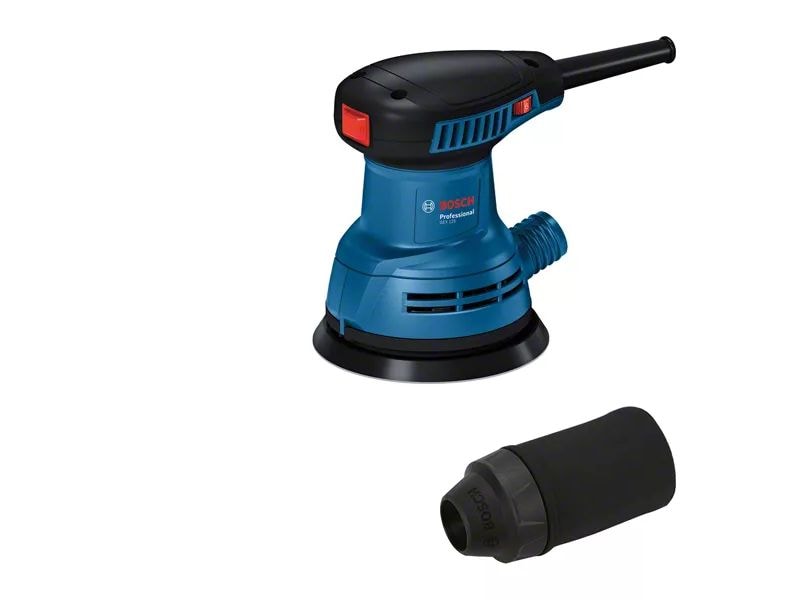 Bosch Professional Exzenterschleifer GEX 125 Bequemes Schleifen, um mehr Arbeit zu erledigen