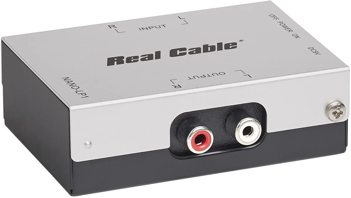 Real Cable Nano-LP1 Préamplis phono