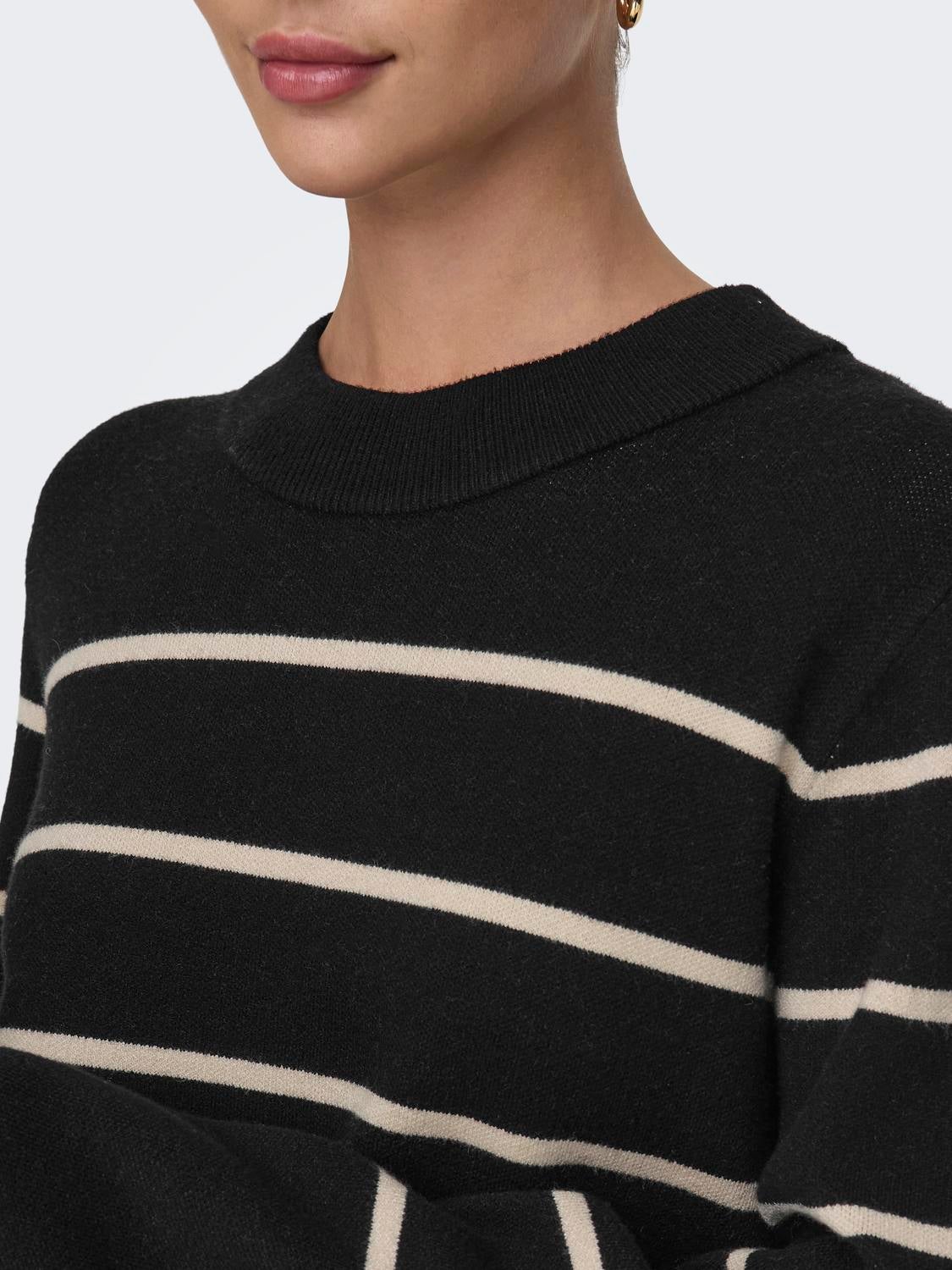 JDYMILA Strickpullover Black