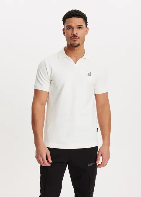 Johnny waffle polo off-white (WIT.O)